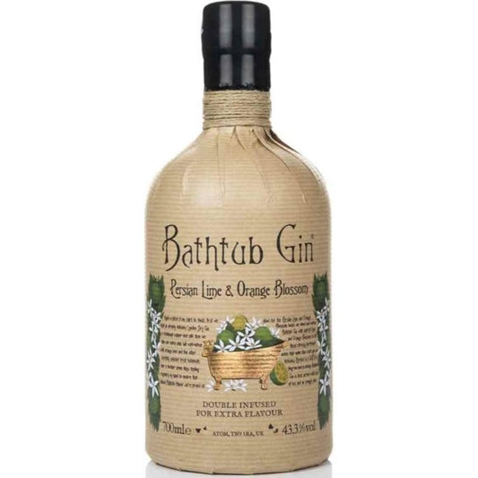 Ableforths Bathtub Gin Persian Lime Orange Blossom 43.3%  - The General Wine Company