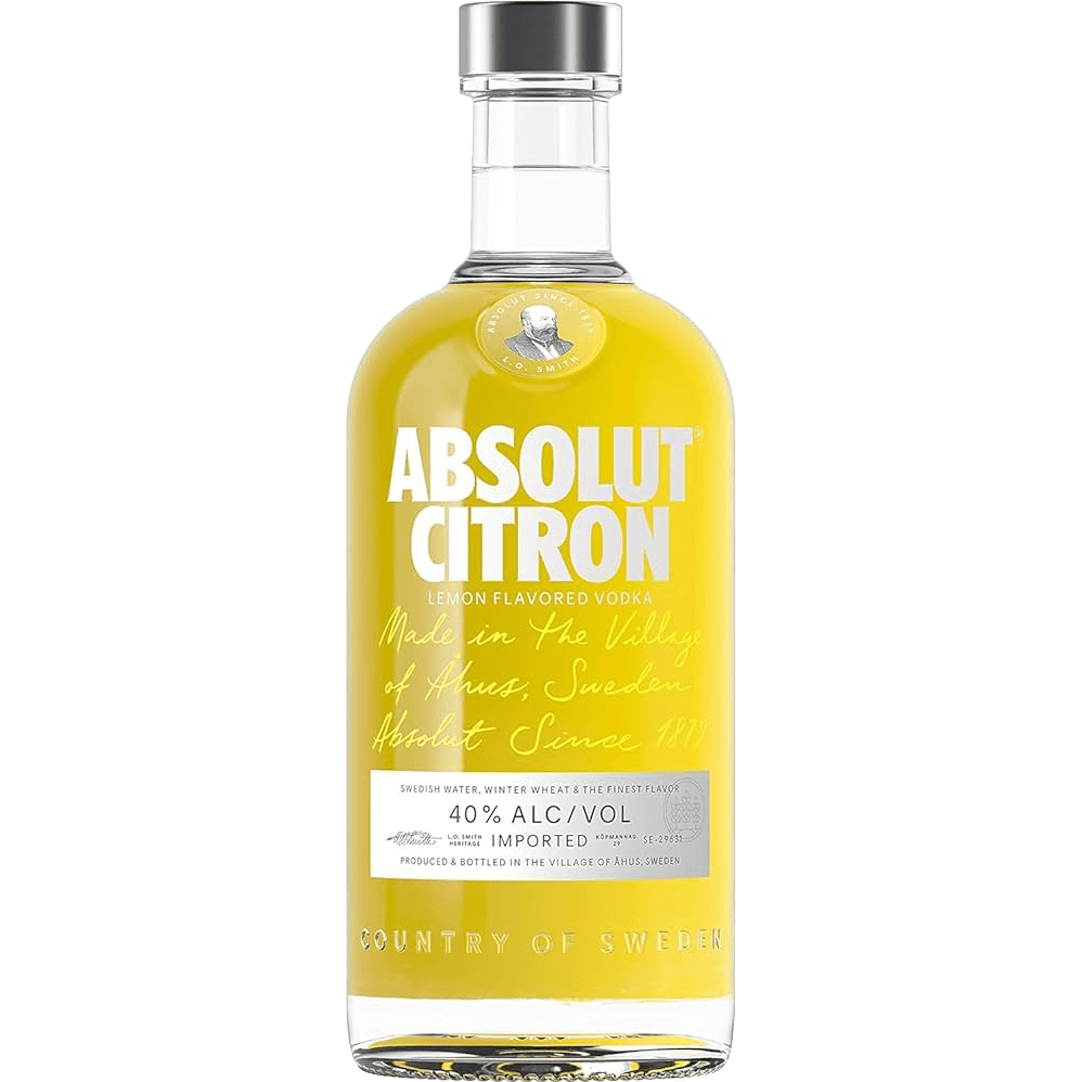 Absolut Citron - Lemon Flavoured Vodka The General Wine Company