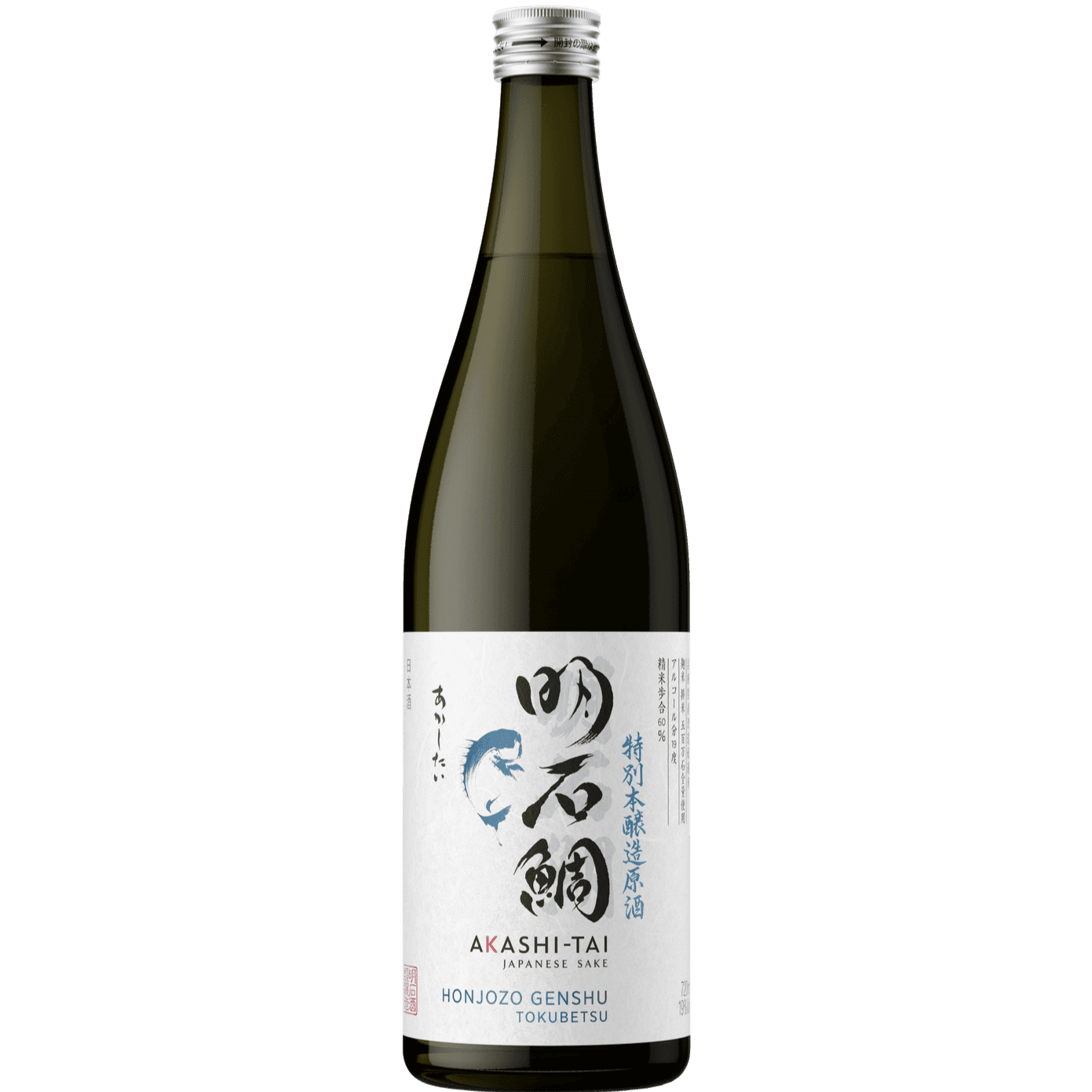 Akashi-Tai Honjozo Genshu Tokubetsu Sake 19% 72cl