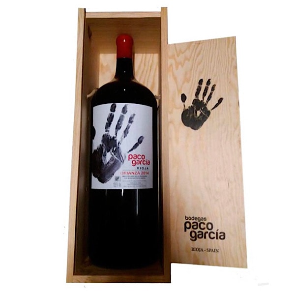 Bodegas Paco Garcia Crianza Balthazar 15 Litre Bottle The General Wine Company