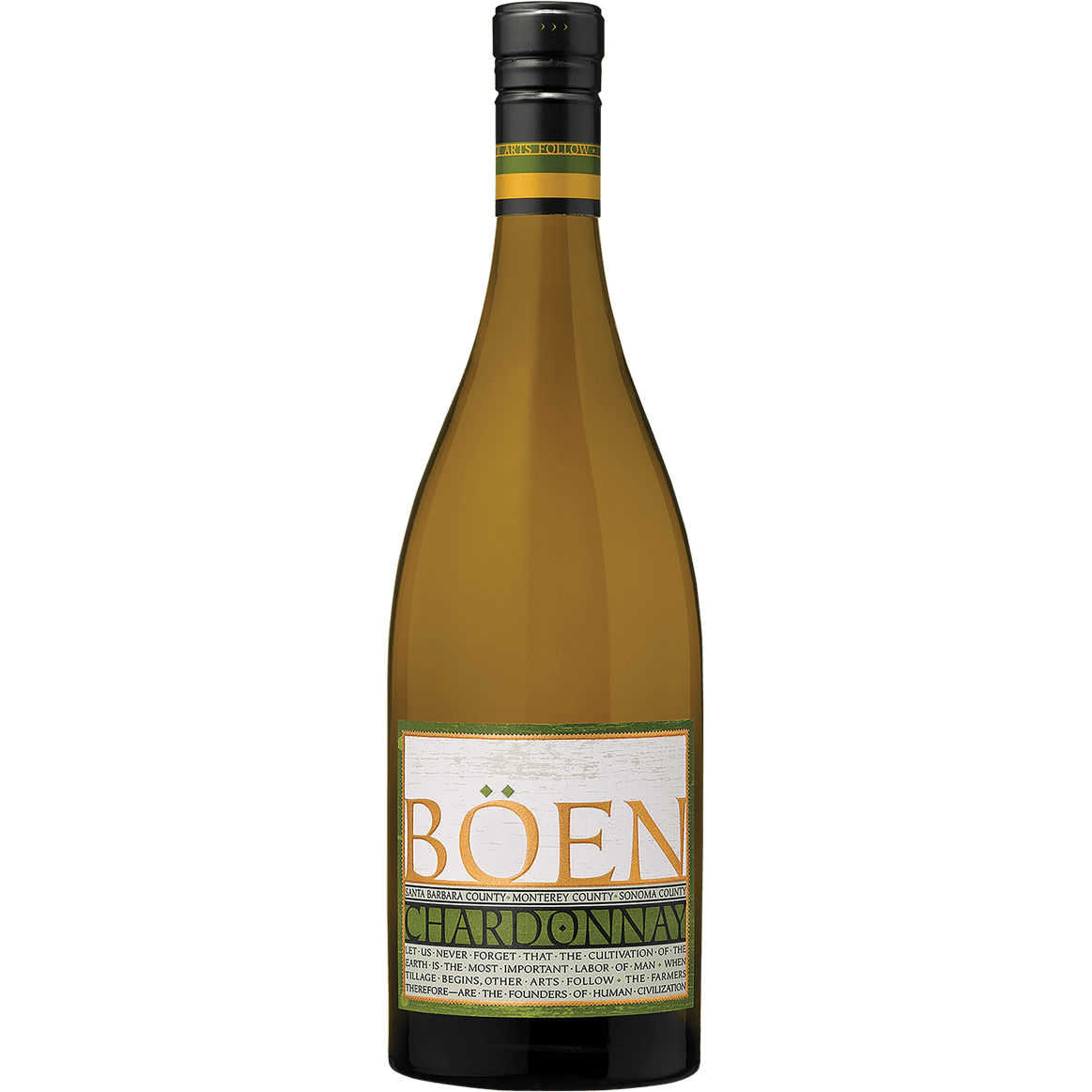 Böen Wines Sonoma, Monterey, Santa Barbara Chardonnay The General Wine Company