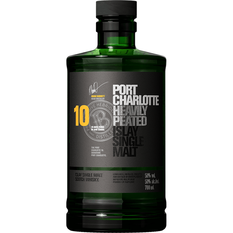 Bruichladdich Port Charlotte Heavily Peated Islay Single Malt 10 Year Old
