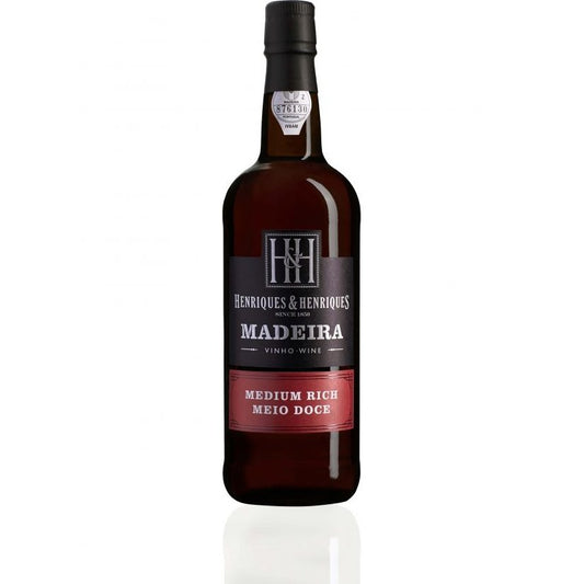 Henriques and Henriques 3 Year Old Medium Rich Madeira  - The General Wine Company