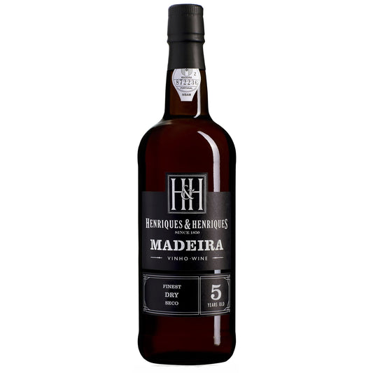 Henriques and Henriques 5 Year Old Dry Madeira 50cl - The General Wine Company