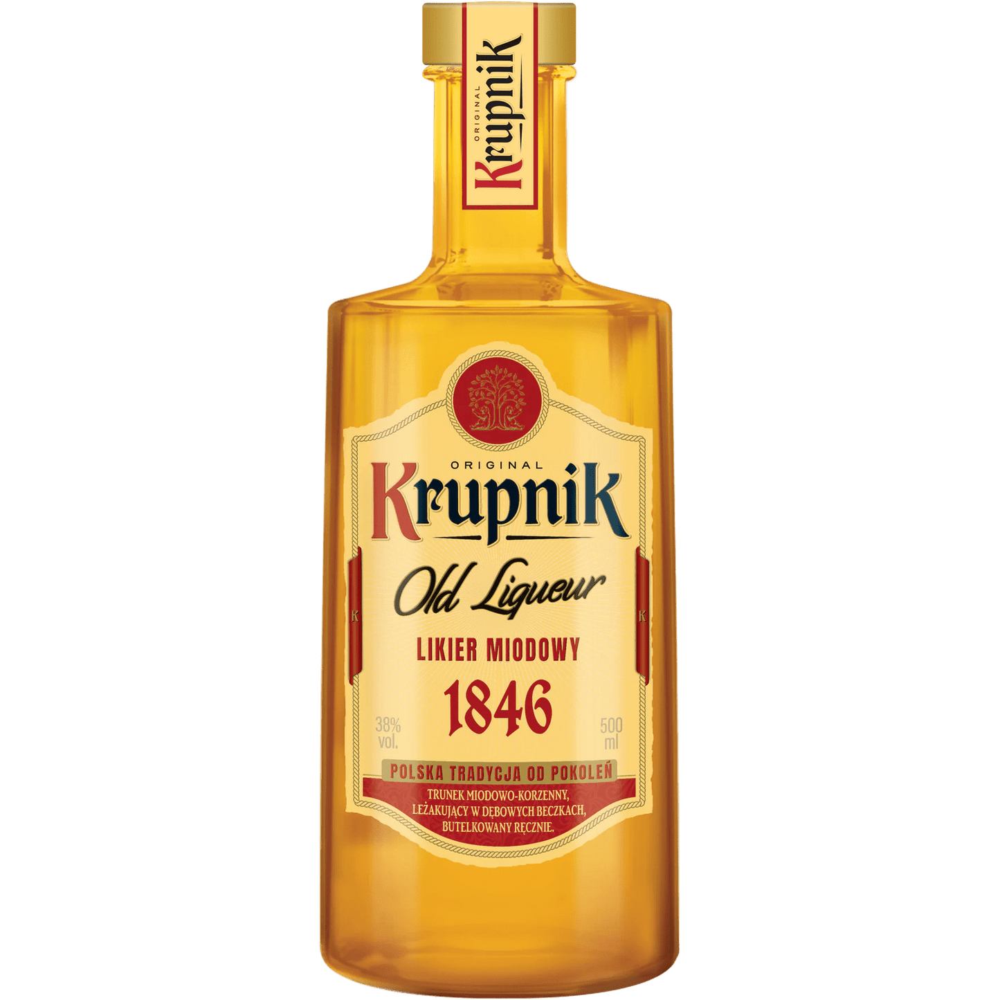 Krupnik Old Liqueur - Likier Miodowy - Honey Liqueur - 50cl