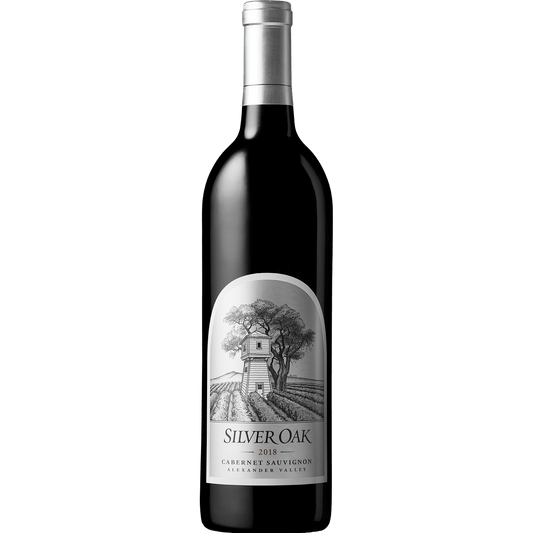 Silver Oak Cellars Alexander Valley Cabernet Sauvignon 2018 - The General Wine Company