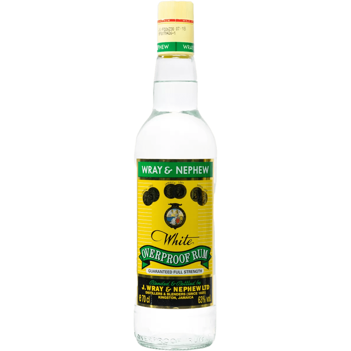 Wray & Nephew White OverProof Rum The General Wine Company