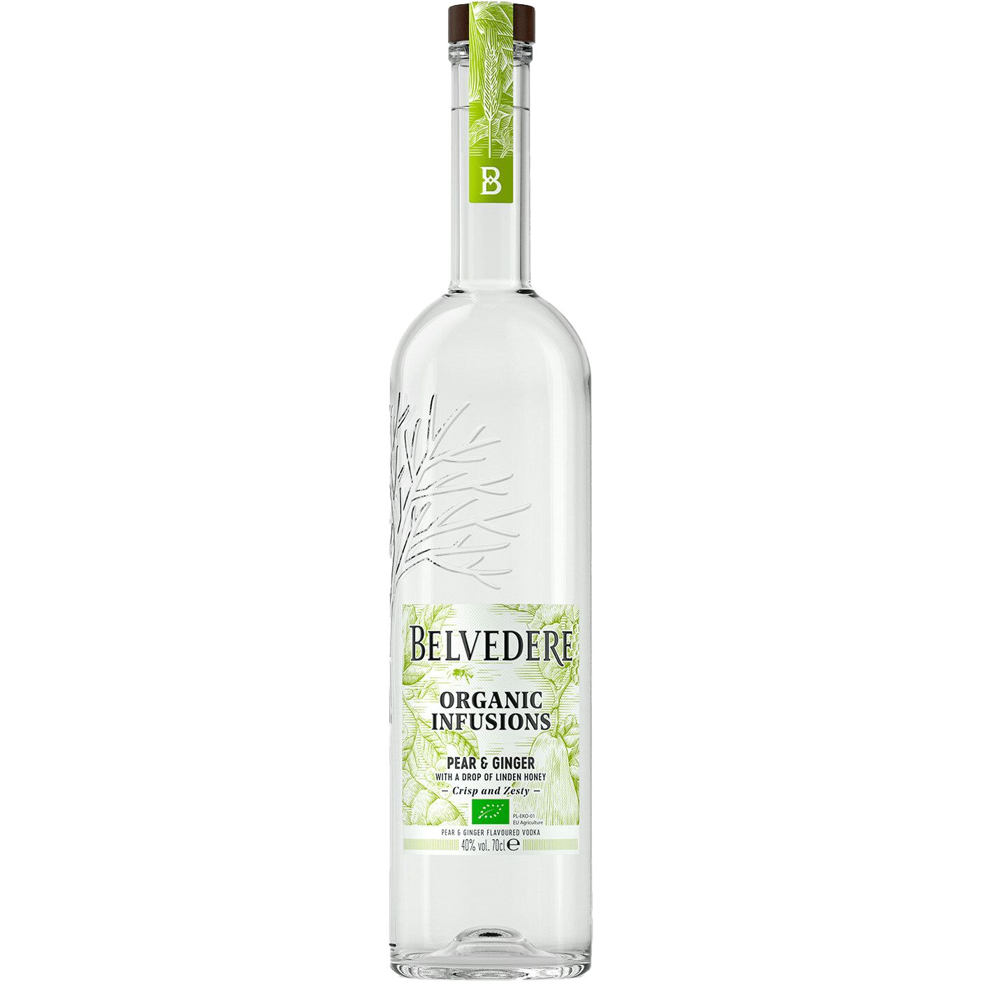 Belvedere Vodka Organic Infusions Pear & Ginger The General Wine Company