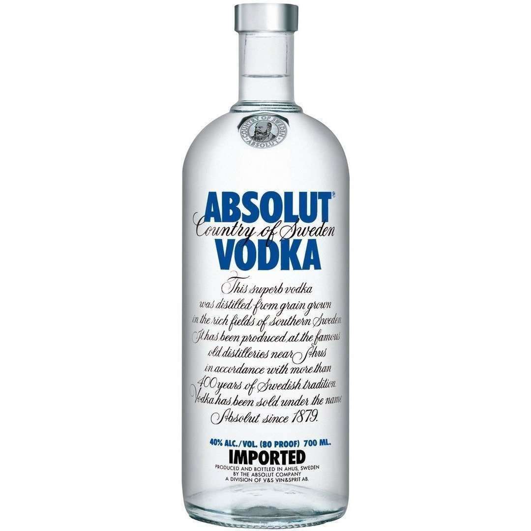 Absolut Blue Vodka The General Wine Company