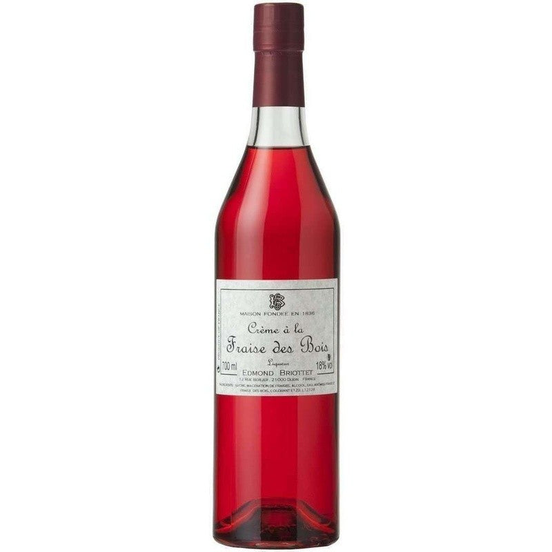 Briottet Crème à la Fraise des Bois Wild Strawberry 70cl The General Wine Company