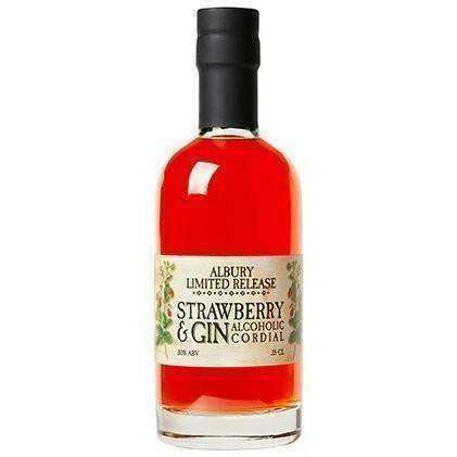 Silent Pool Distillers Silent Pool Strawberry Gin Cordial 350ml The General Wine Company