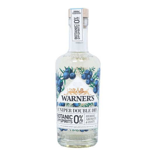 Warners Juniper Double Dry 0% Spirit 50cl - The General Wine Company