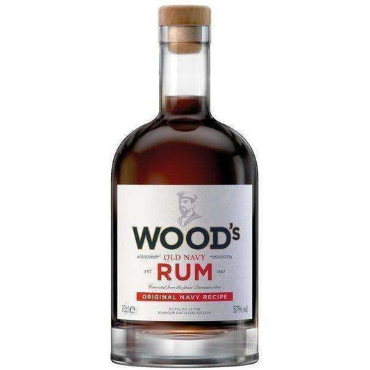 Wood's 100 Guyanan Navy Rum 57% 70cl - The General Wine Company