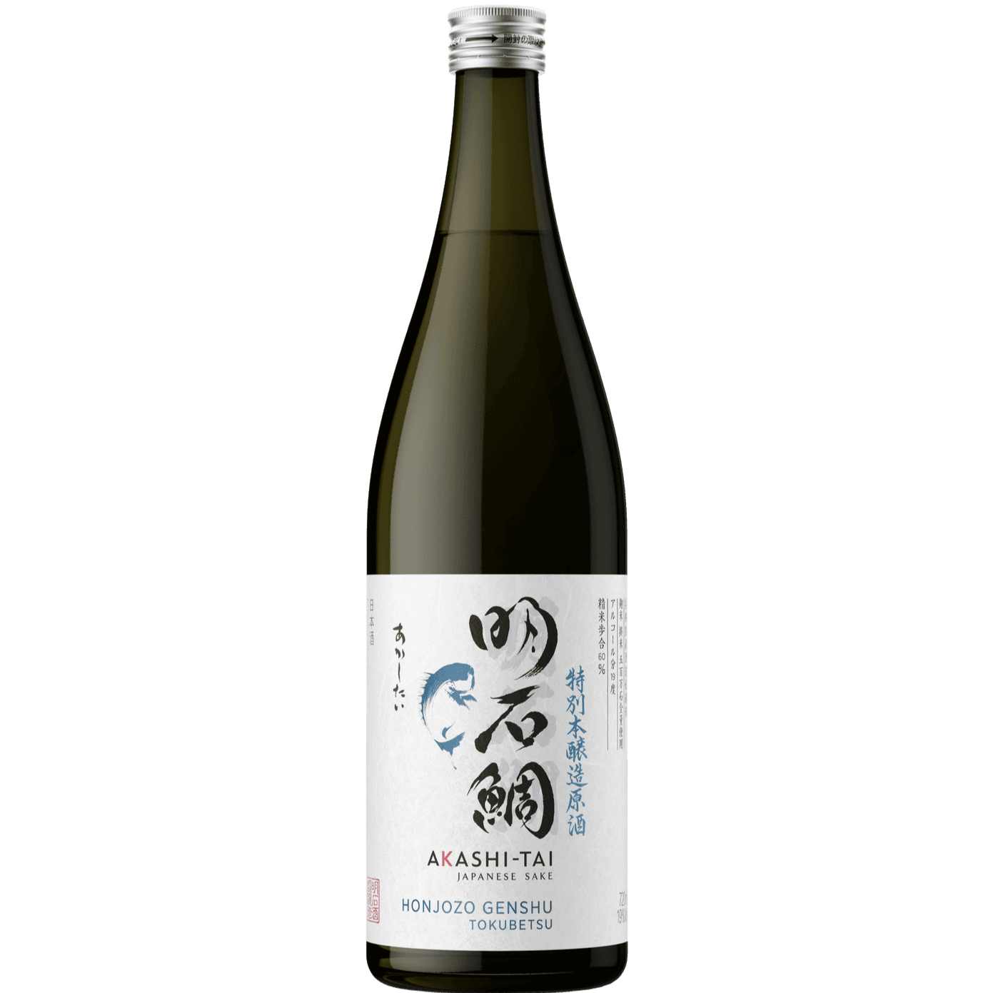 Akashi-Tai Honjozo Genshu Tokubetsu Sake 19% 72cl The General Wine Company