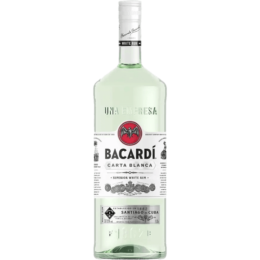 Bacardi Superior Blanco Rum 1.5ltr - The General Wine Company