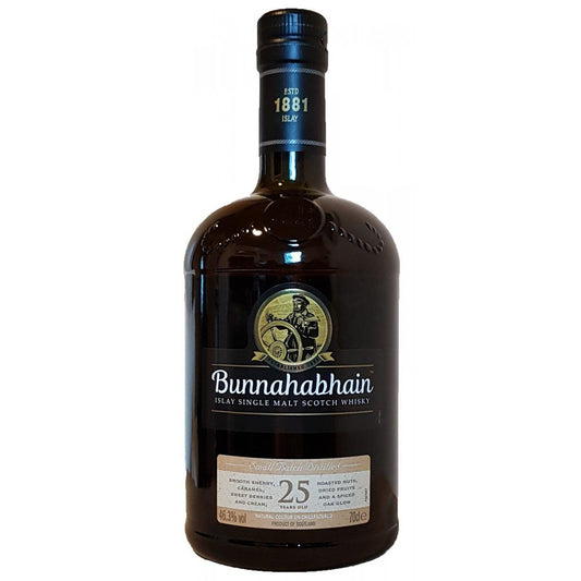 Bunnahabhain Islay 25 YO 46.3%  - The General Wine Company