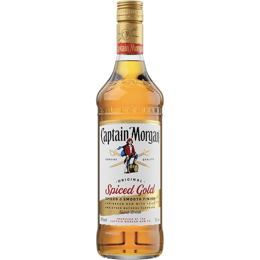 Captain Morgan Spiced Rum 35% 70cl - The General Wine Company
