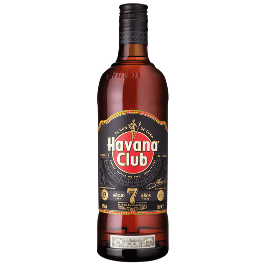 Havana Club Anejo 7 Anos Cuba Rum 70cl - The General Wine Company