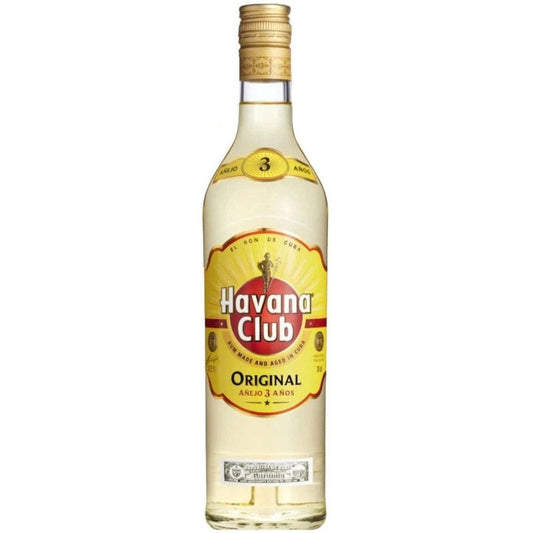 Havana Club Original 3 Anos Cuba Rum 70cl - The General Wine Company
