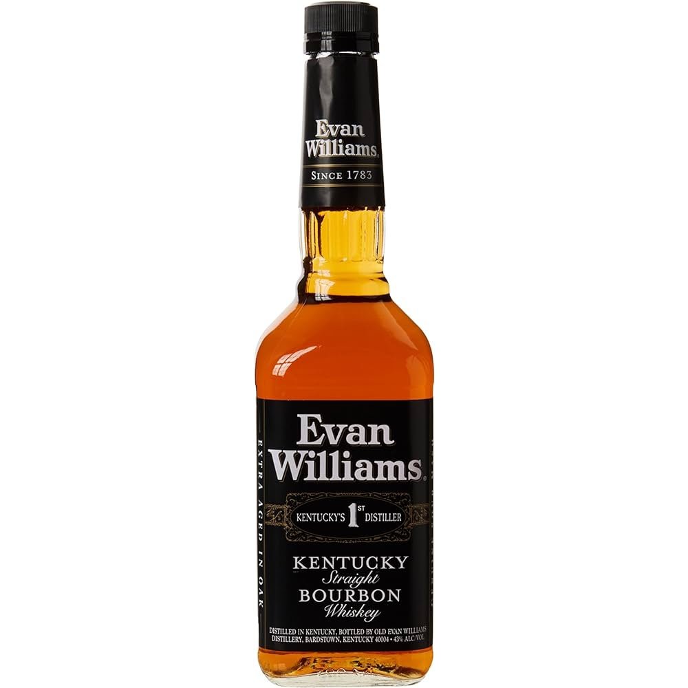 Heaven Hill - Evan Williams - Black Label Kentucky Straight Bourbon Whiskey - 700ml
