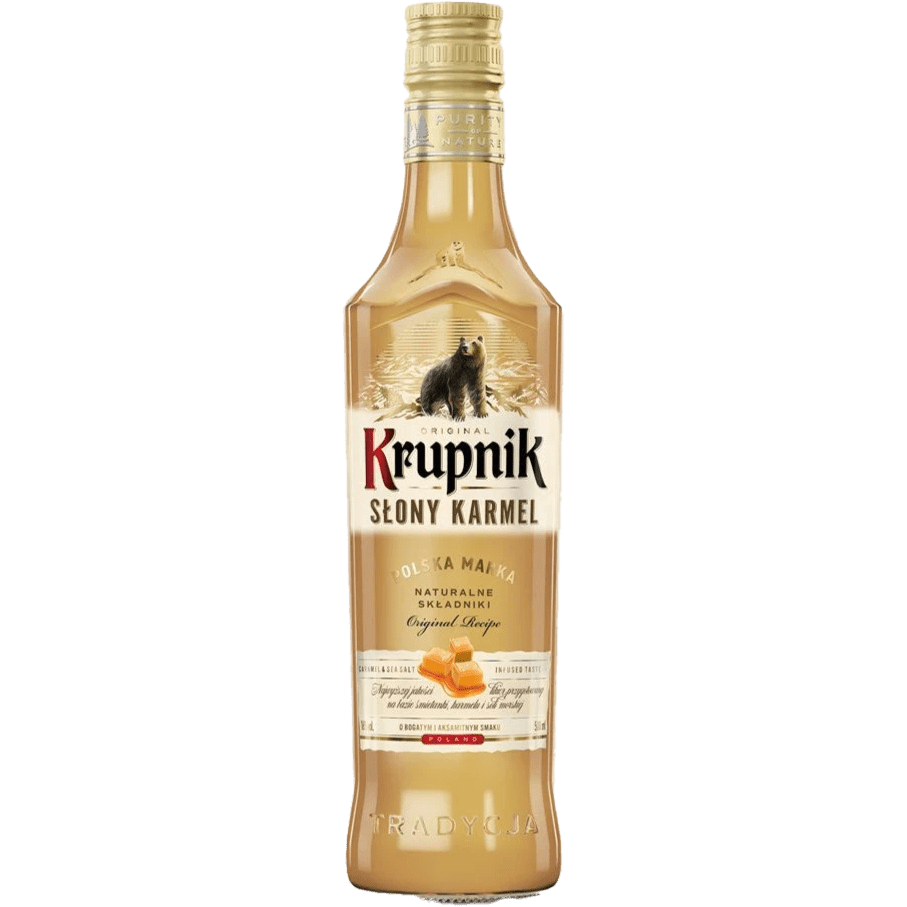 Krupnik Salted Caramel - Slony Karmel - 16% 50cl - The General Wine Company