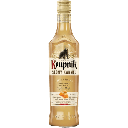 Krupnik Salted Caramel - Slony Karmel - 16% 50cl - The General Wine Company
