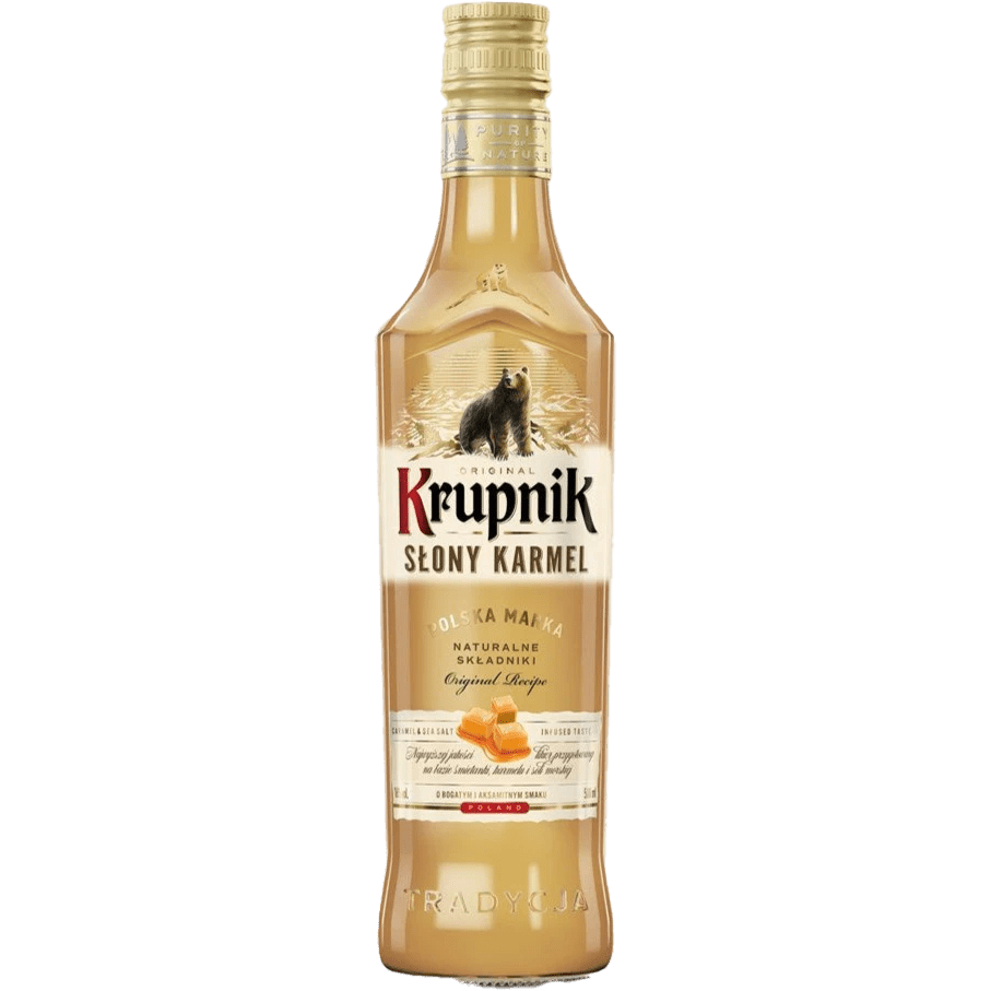 Krupnik Salted Caramel Liqueur Słony Karmel 50cl The General Wine Company