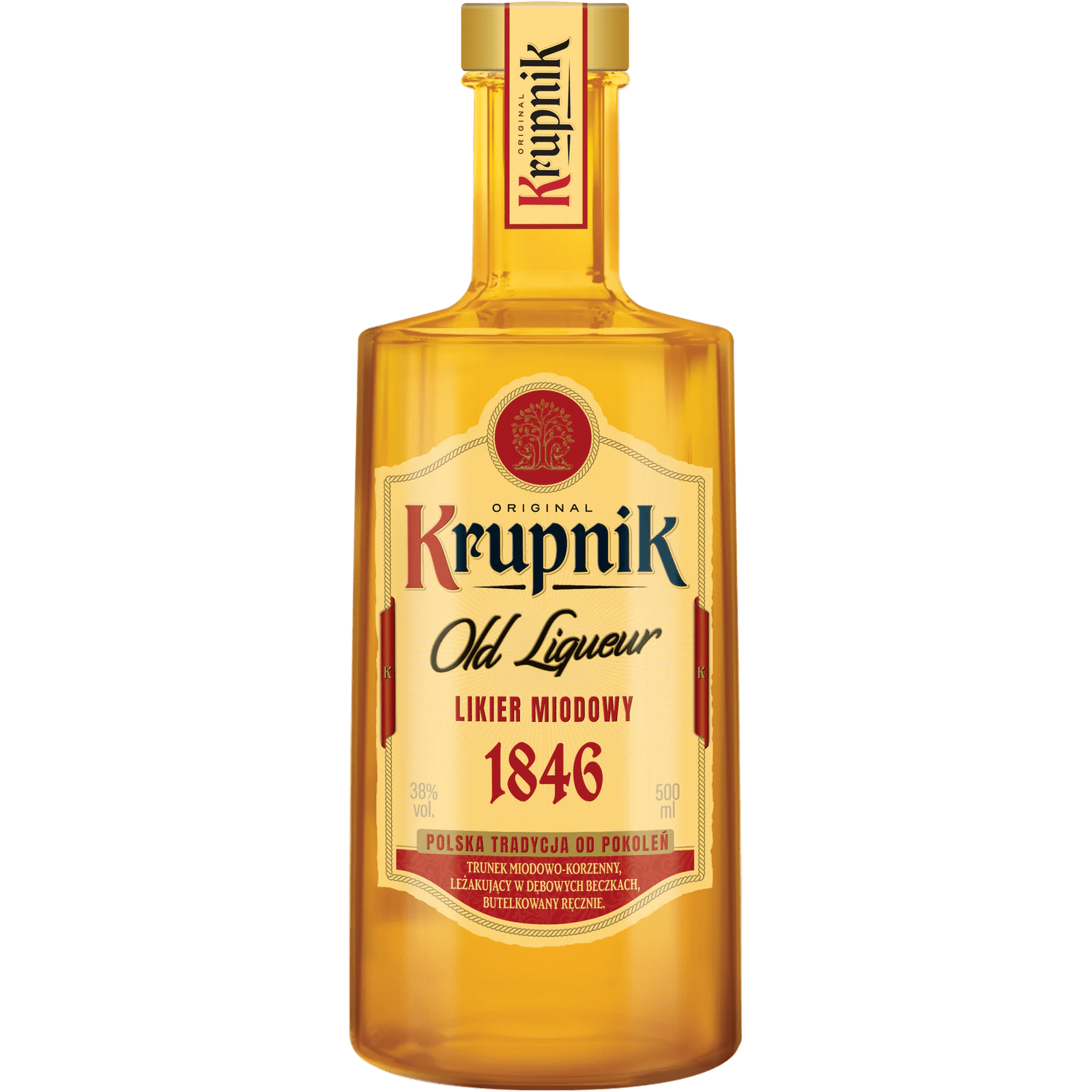 Krupnik Old Liqueur - Likier Miodowy - Honey Liqueur - 50cl - The General Wine Company