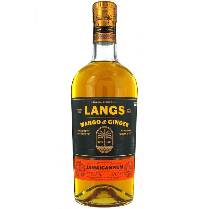 Langs Mango Ginger Rum 37.5% 70cl