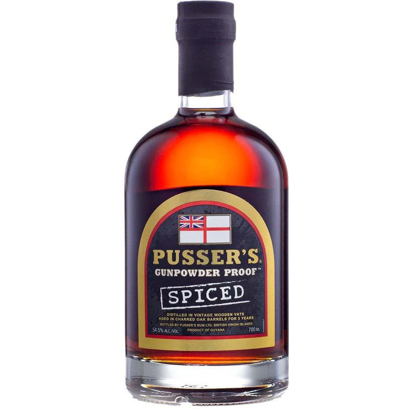 Pusser SPICED Gunpowder Rum 54.5% 70cl
