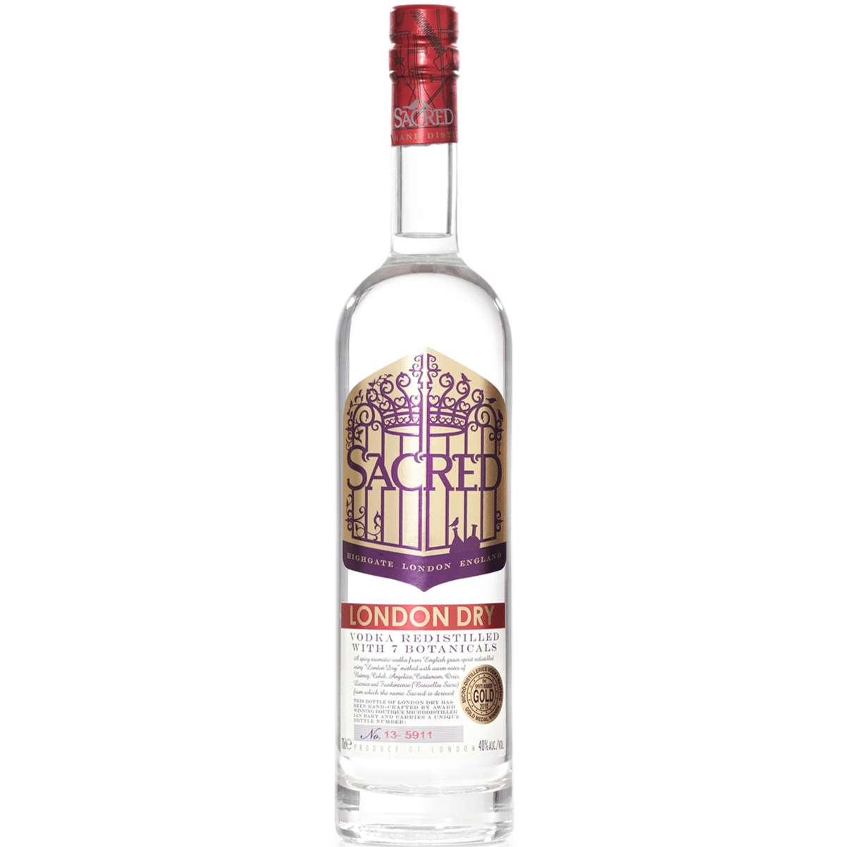 Sacred Spirits - London Dry Vodka - 700ml