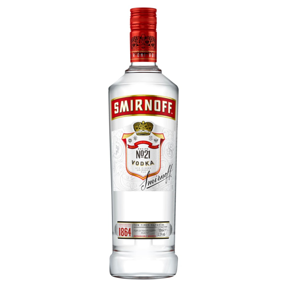 Smirnoff Red Label Vodka 37.5% 70cl