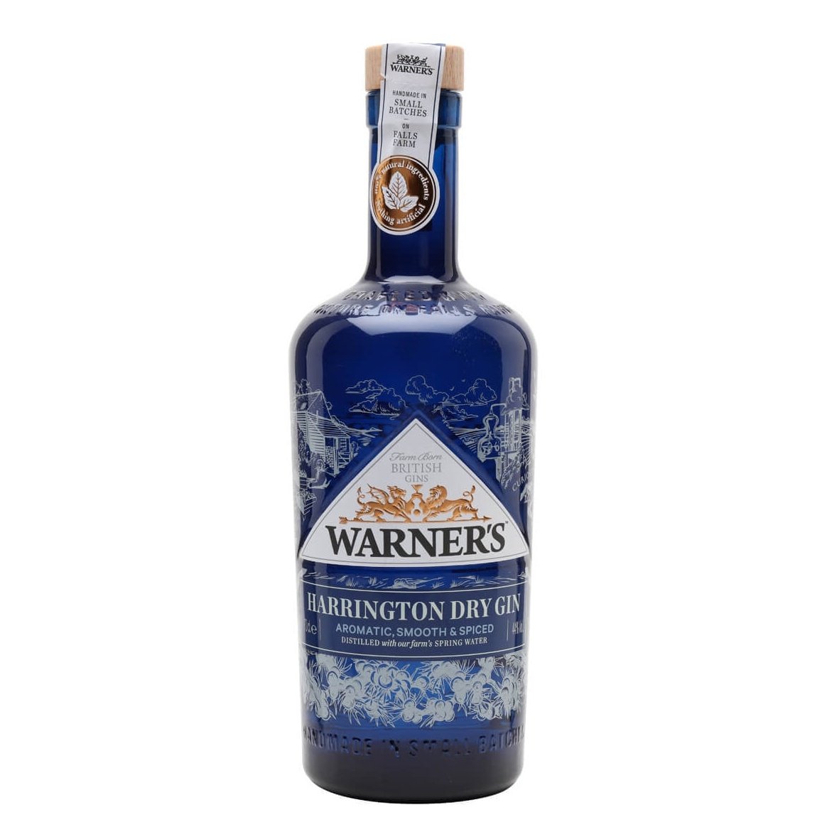 Warners Gin Harrington Dry Gin 70cl