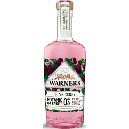 Warners Pink Berry Fruits 0% Spirit 50cl