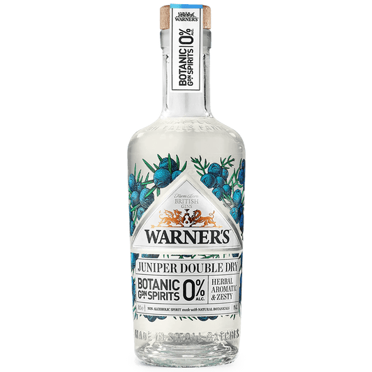 Warner's Juniper Double Dry 0% Botanic Gdn. Spirits The General Wine Company