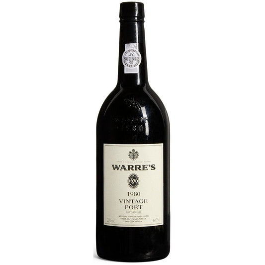 Warre's Vintage Port 1980 The General Wine Company