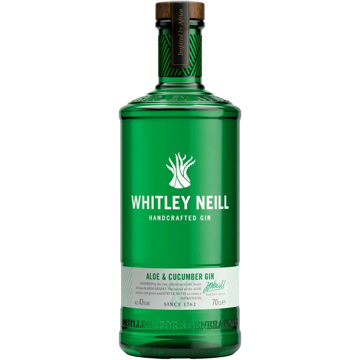 Whitley Neill Aloe Cucumber Gin   - The General Wine Company