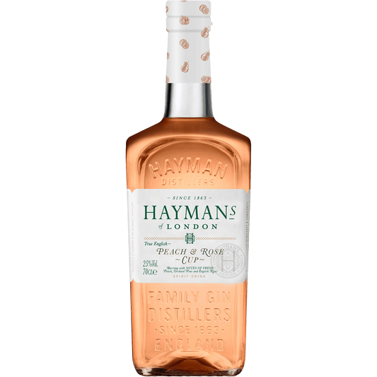 Hayman's Gin Peach and Rose Cup The General Wine Company