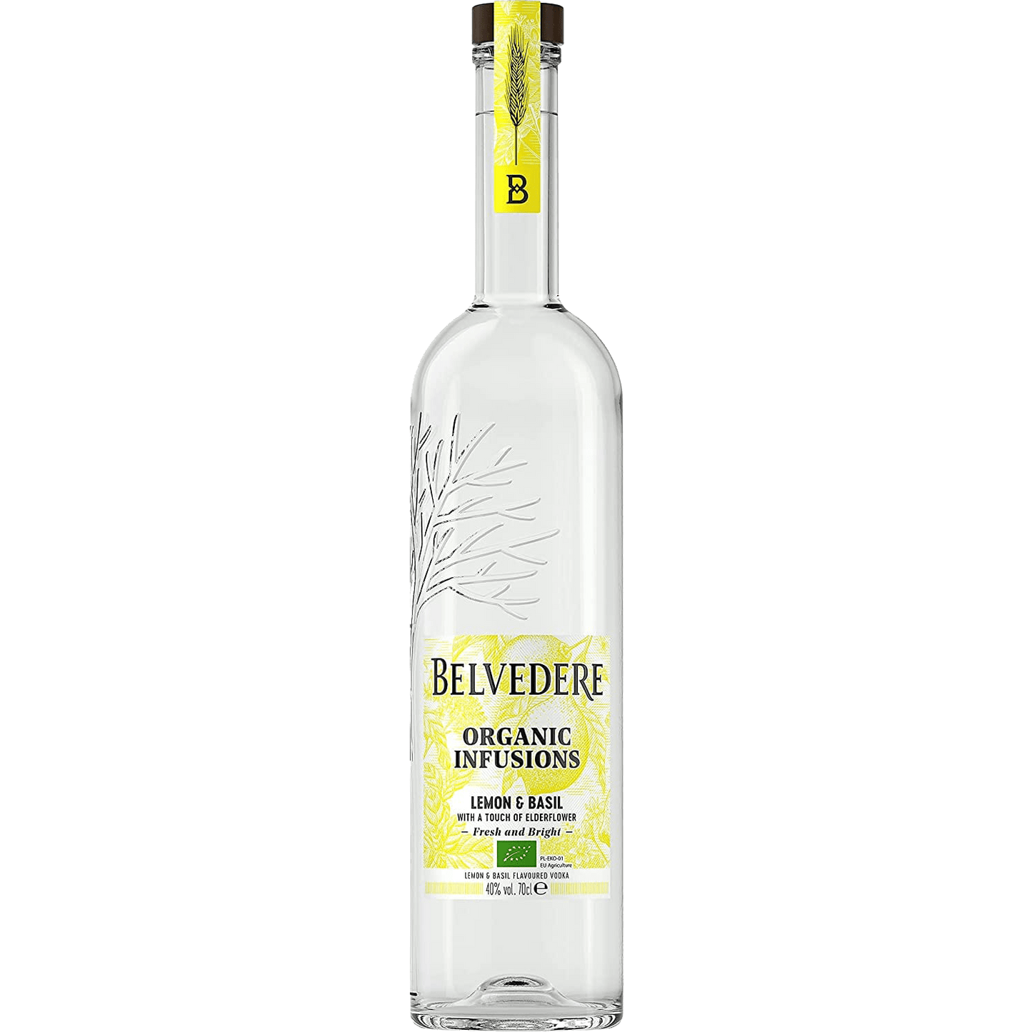 Belvedere Vodka Organic Infusions Lemon & Basil The General Wine Company