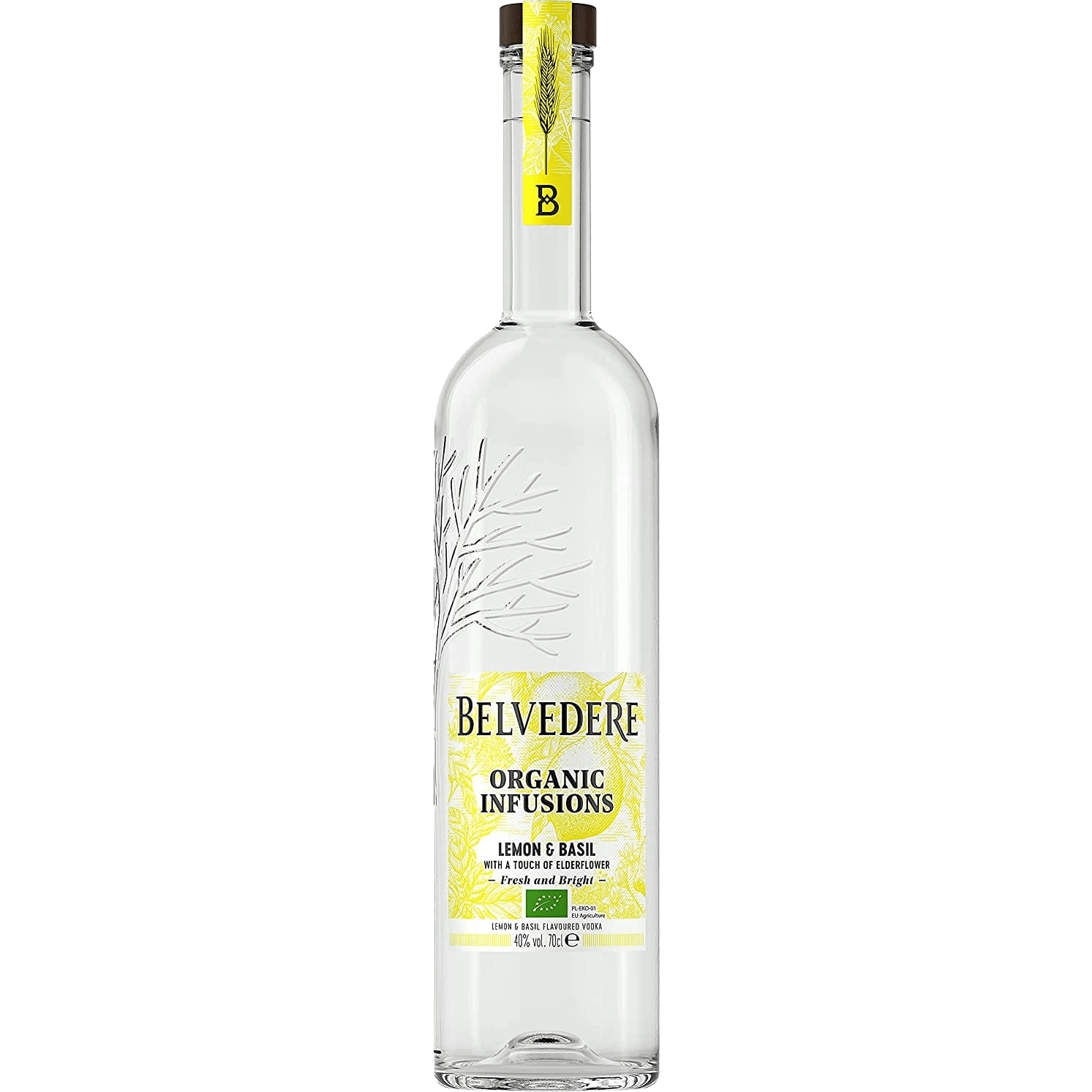Belvedere Vodka Organic Infusions Lemon & Basil The General Wine Company
