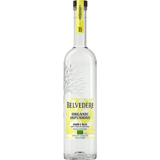 Belvedere Vodka Organic Infusions Lemon & Basil The General Wine Company