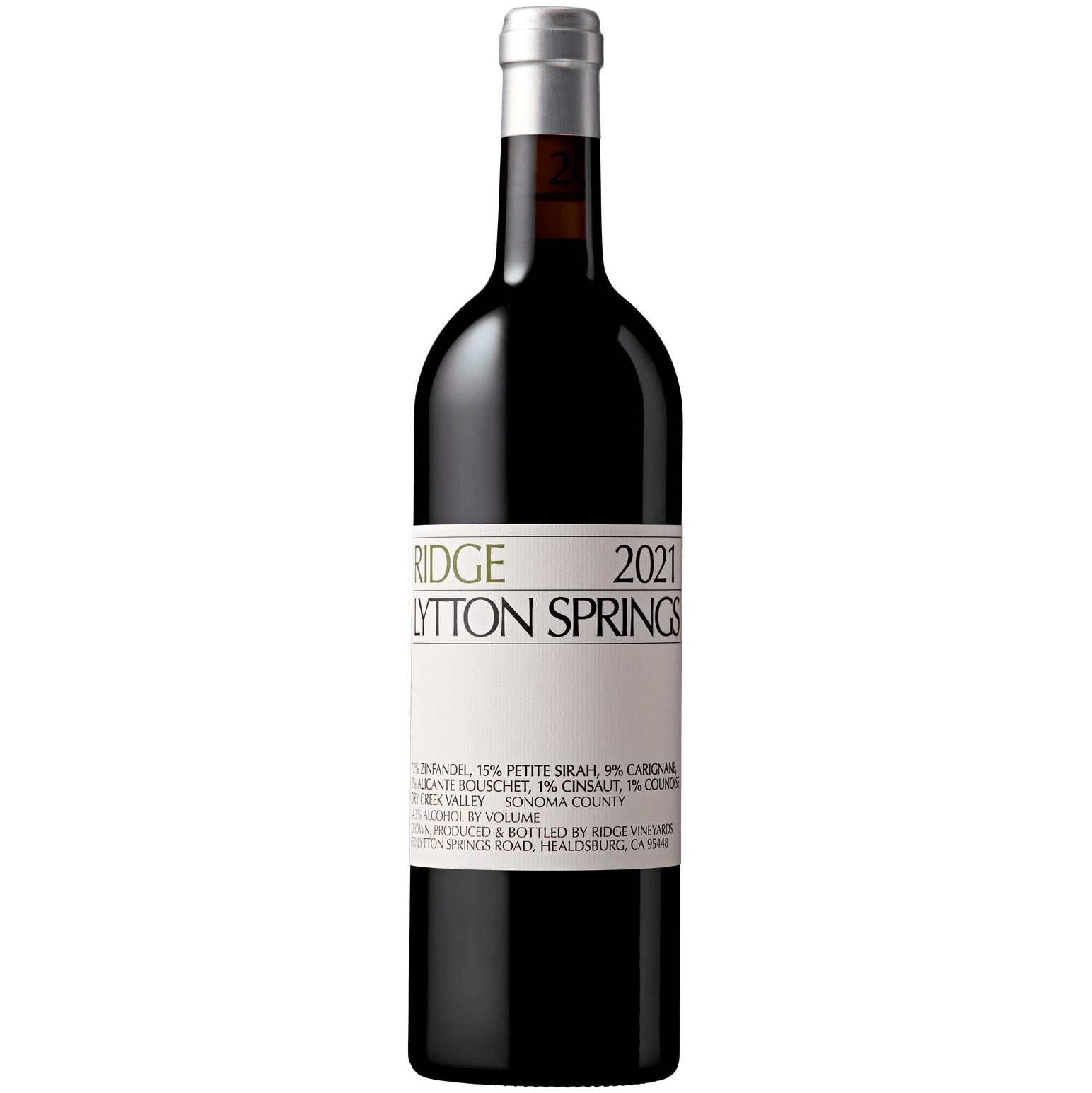Ridge Vineyards Lytton Springs 2021