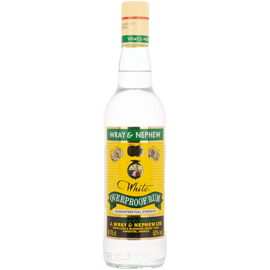 Wray & Nephew Over Proof Rum 63% 70cl - The General Wine Company