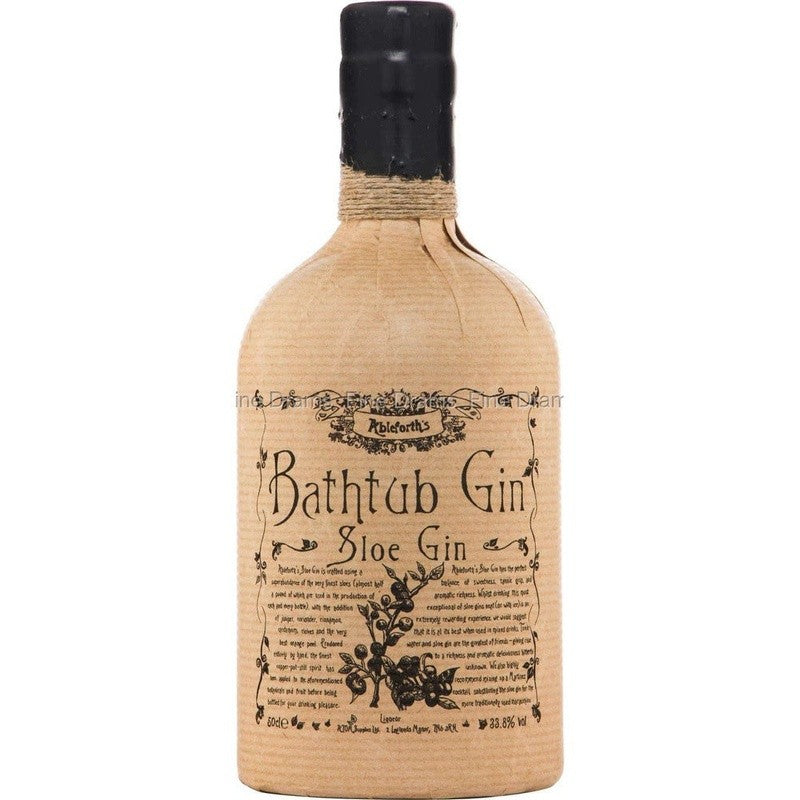 Ableforths Bathtub Sloe Gin 33.8% 50cl - The General Wine Company