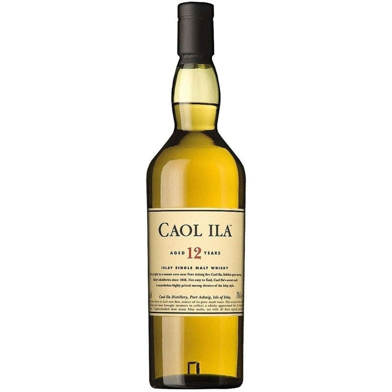 Caol Ila 12 Year Old Islay Single Malt Whisky 43%