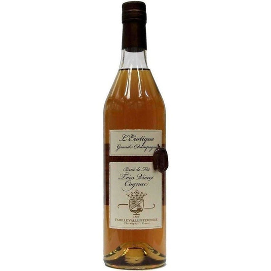 Famille Vallein Tercinier - LErotique Grande Champagne - Brut de Fut - Tres Vieux Cognac - 700ml - The General Wine Company