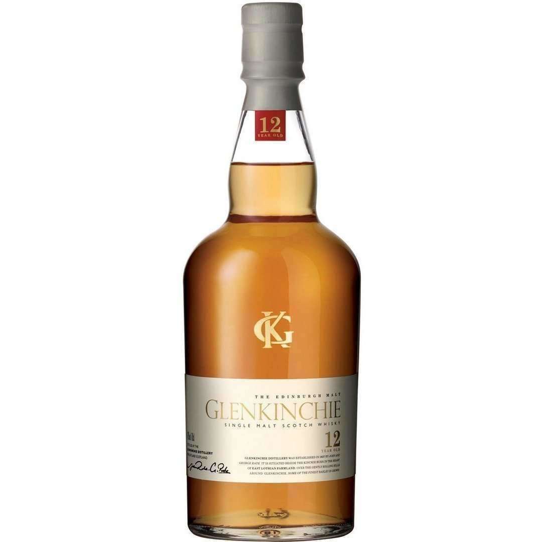 Glenkinchie Glenkinchie 12 Year Old Lowland Single Malt Whisky 70cl - The General Wine Company