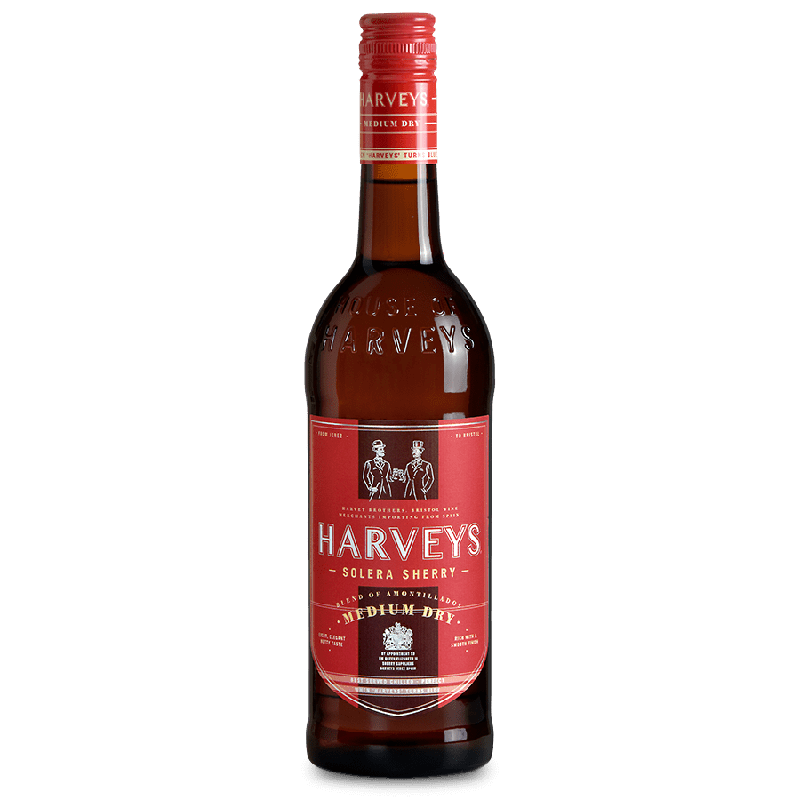 Harveys Sherry - Solera Sherry - Medium Dry- Amontillado - 750ml