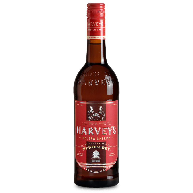 Harvey's Sherry Amontillado Medium Dry Sherry The General Wine Company