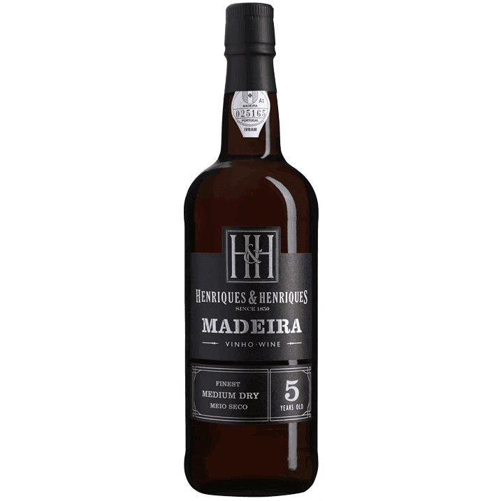 Henriques and Henriques 5 Year Old Medium Dry Madeira 50cl